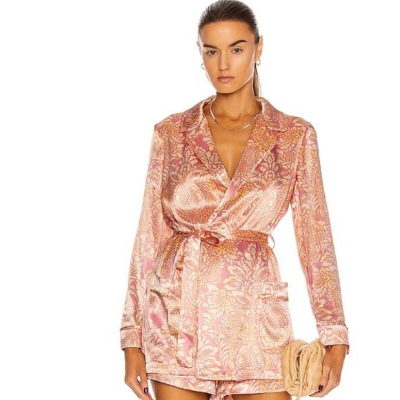 Alexis Jackets & Blazers - NWT ALEXIS AURETA ROSE ROBE Jacket Sz S